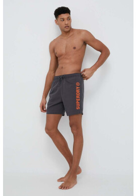 Superdry Плувни шорти в черно - Pepit.bg