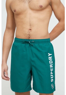 Superdry Плувни шорти в зелено - Pepit.bg