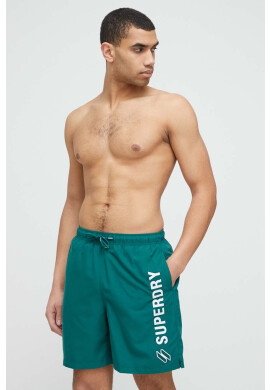 Superdry Плувни шорти в зелено - Pepit.bg