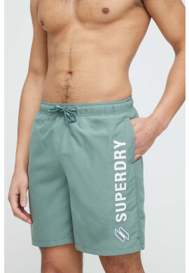 Superdry Плувни шорти в зелено - Pepit.bg