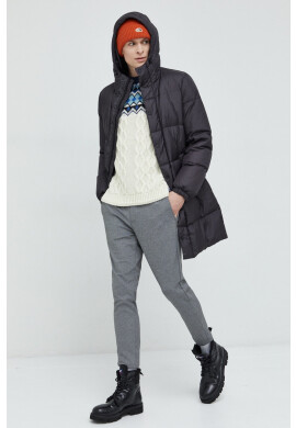 Superdry Пуловер с вълна мъжки от топла материя - Pepit.bg