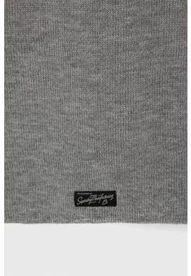 Superdry Шал дамски в черно с изчистен дизайн - Pepit.bg