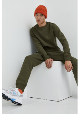 Superdry Спортен панталон в зелено с изчистен дизайн - Pepit.bg
