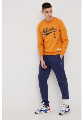 Superdry Суичър в жълто с принт - Pepit.bg