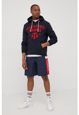 Superdry Суичър в тъмносиньо с апликация - Pepit.bg