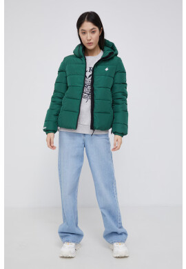 Superdry Суичър в зелено с изчистен дизайн - Pepit.bg