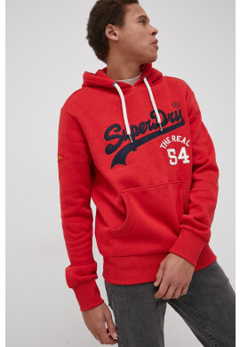 Superdry Суичър в сиво меланж на - Pepit.bg