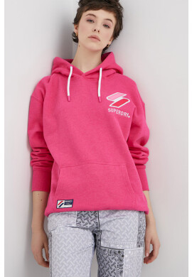 Superdry Суичър в зелено с изчистен дизайн - Pepit.bg