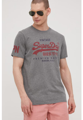 Superdry Тениска в розово - Pepit.bg