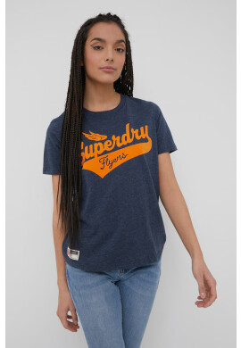Superdry Тениска в червено - Pepit.bg