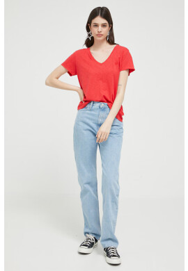 Superdry Тениска в червено - Pepit.bg