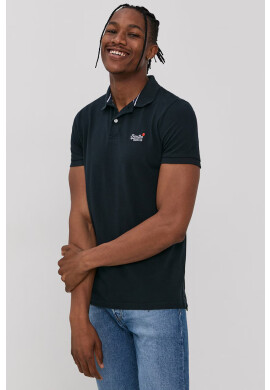 Superdry Тениска с яка - Pepit.bg