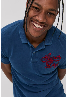 Superdry Тениска с яка - Pepit.bg