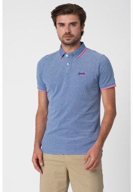 Superdry Тениска с яка - Pepit.bg