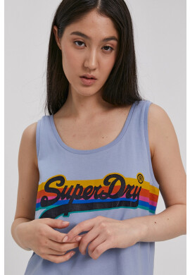 Superdry Топ дамски в зелено - Pepit.bg