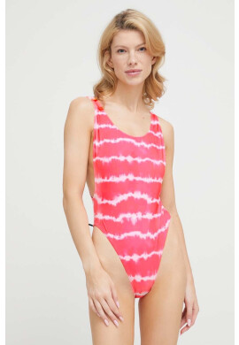 Superdry Цял бански в розово с мека чашка - Pepit.bg