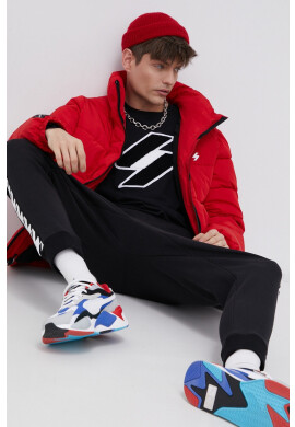 Superdry Яке в червено със зимна изолация - Pepit.bg