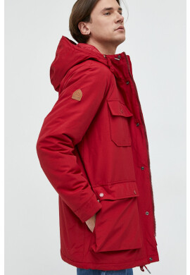 Superdry Яке в червено със зимна изолация - Pepit.bg