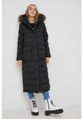 Superdry Яке дамско в розово със зимна изолация - Pepit.bg