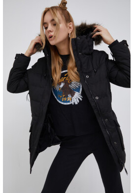 Superdry Яке дамско в черно със зимна изолация - Pepit.bg