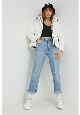 Superdry Яке в бяло със зимна изолация - Pepit.bg