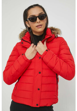 Superdry Яке в червено със зимна изолация - Pepit.bg