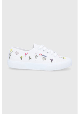 Superga Ниски кецове дамски в бяло - Pepit.bg