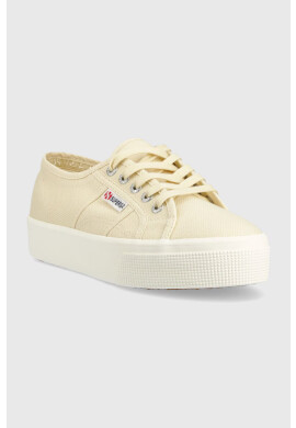 Superga Ниски кецове 2730 MID PLATFORM в бежово S2127IW - Pepit.bg