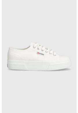 Superga Ниски кецове 2740 PLATFORM в бяло S21384W - Pepit.bg