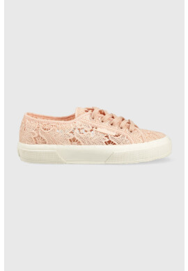 Superga Ниски кецове 2750 MACRAME в розово S81219W - Pepit.bg