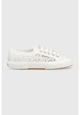 Superga Ниски кецове 2750 MACRAME в бяло S81219W - Pepit.bg
