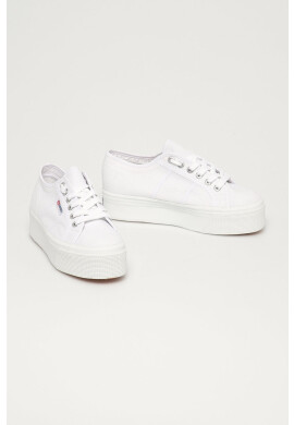Superga Ниски кецове дамски в бяло - Pepit.bg