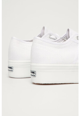 Superga Ниски кецове дамски в бяло - Pepit.bg
