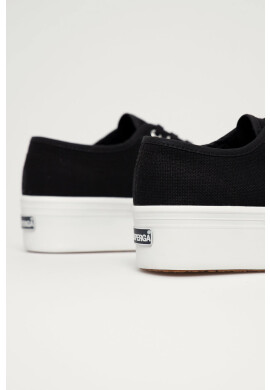 Superga Ниски кецове дамски в черно - Pepit.bg