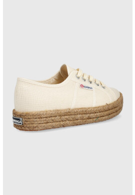 Superga Ниски кецове в бежово - Pepit.bg