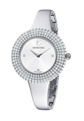 Swarovski Часовник 5483853 CRYSTAL ROSE дамски в сребристо - Pepit.bg
