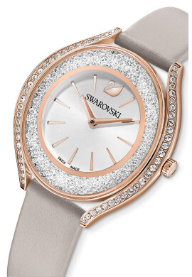 Swarovski Часовник дамски в сиво - Pepit.bg