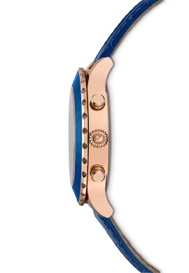 Swarovski Часовник дамски в тъмносиньо - Pepit.bg
