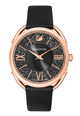 Swarovski Часовник дамски в черно - Pepit.bg
