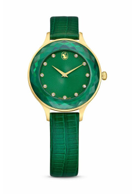 Swarovski Часовник OCTEA NOVA 5650005 дамски в зелено - Pepit.bg
