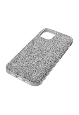 Swarovski Кейс за телефон за iPhone 12 Mini High в сиво - Pepit.bg