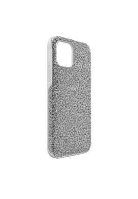 Swarovski Кейс за телефон за iPhone 12 Mini High в сиво - Pepit.bg