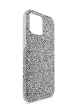 Swarovski Кейс за телефон High iPhone 13 Pro Max в сребристо - Pepit.bg