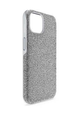 Swarovski Кейс за телефон iPhone 14 в сребристо - Pepit.bg