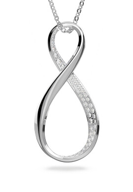 Swarovski Колие в сребристо - Pepit.bg