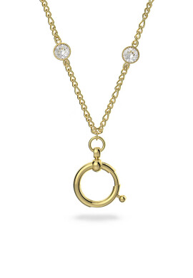 Swarovski Колие в златисто - Pepit.bg