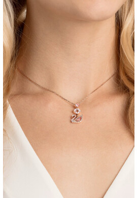 Swarovski Колие DAZZLING SWAN - Pepit.bg