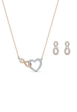 Swarovski Колие и обици SWA INFINITY - Pepit.bg