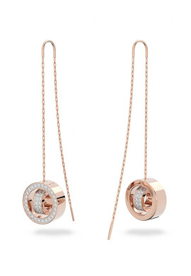 Swarovski Обици в златисто - Pepit.bg