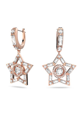 Swarovski Обици в златисто - Pepit.bg